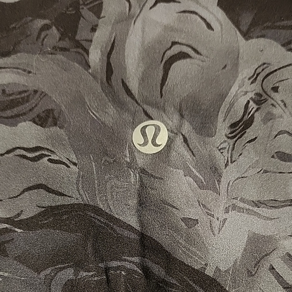 Lululemon Black/Charcoal Gray Leggings